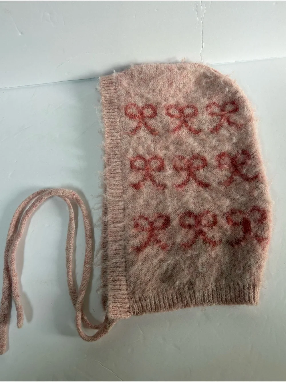 NWOT Urban Outfitters Bow Knit Hood